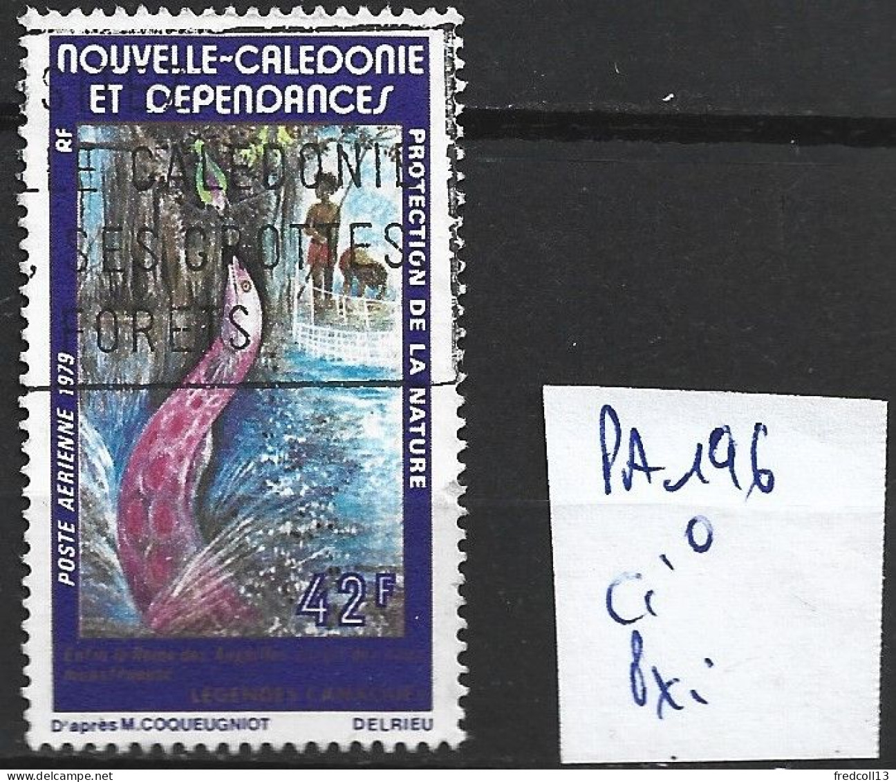 NOUVELLE-CALEDONIE PA 196 Oblitéré Côte 2.50 € - Used Stamps