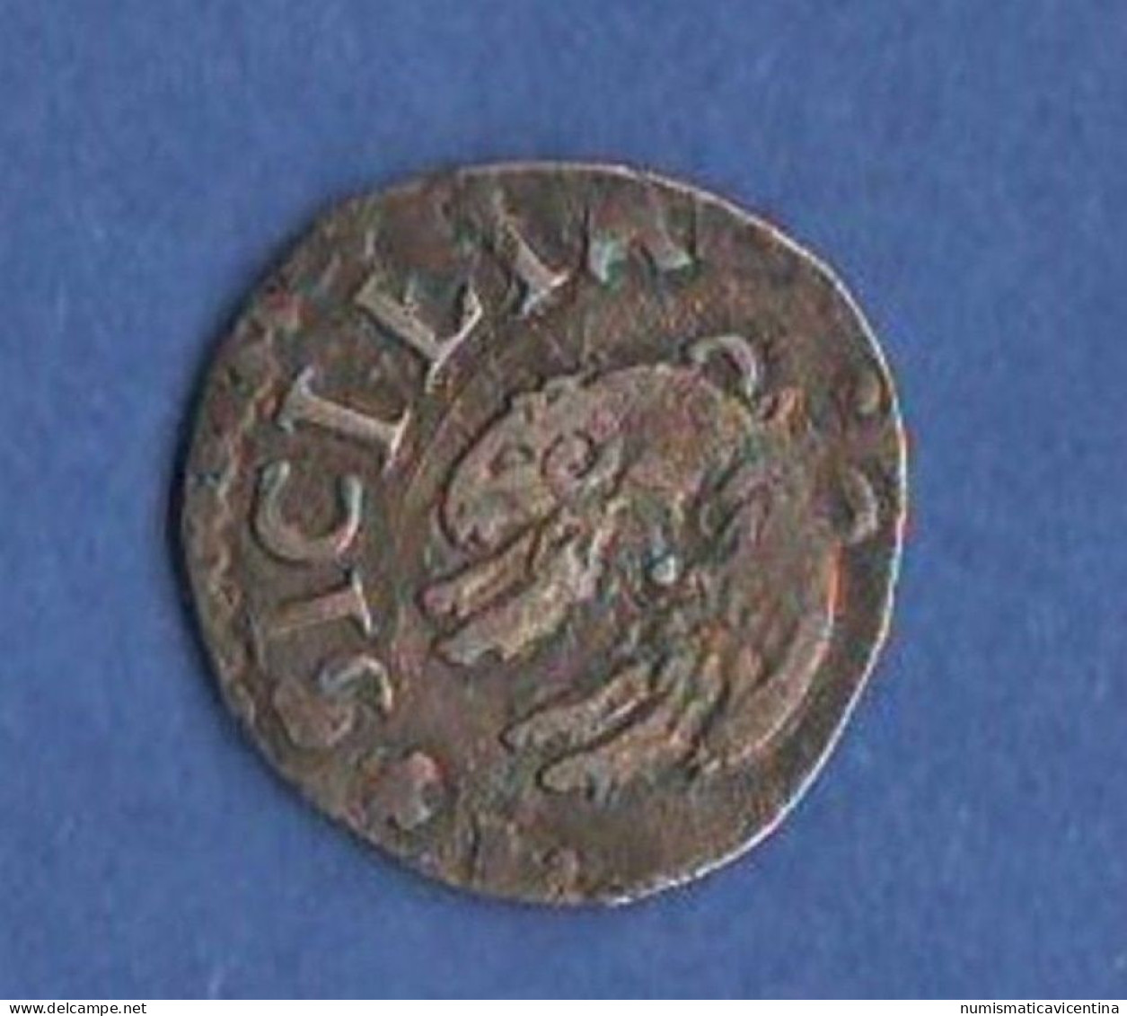 Napoli Mezzo Carlino O Zanetta Naples & Sicily Filippo III° Naples Silver Coin - Naples & Sicile