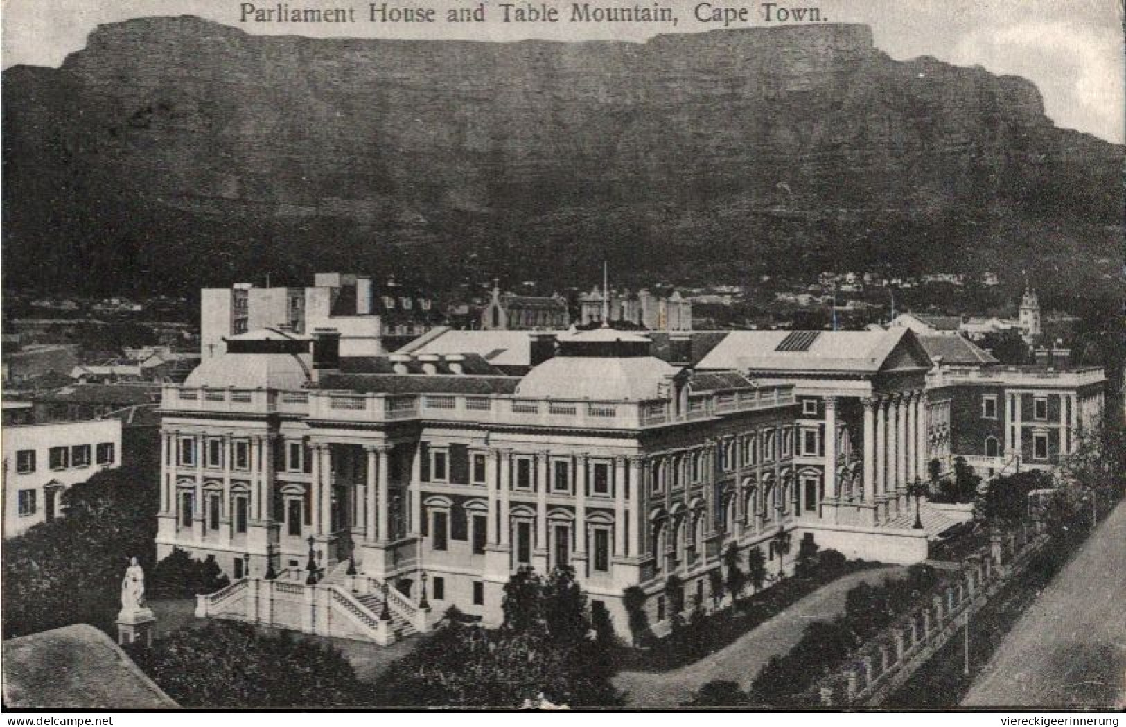 ! Alte Ansichtskarte Cape Town, Parliament, South Africa, Voges To Rudolstadt - Zuid-Afrika