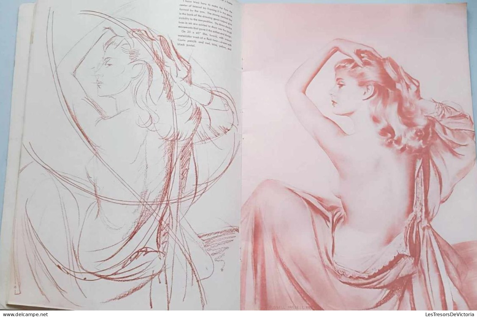 Livre Méthode - Anglais - Drawing The Figure By Russell Iredell - Apprentissage Du Dessin - Fine Arts