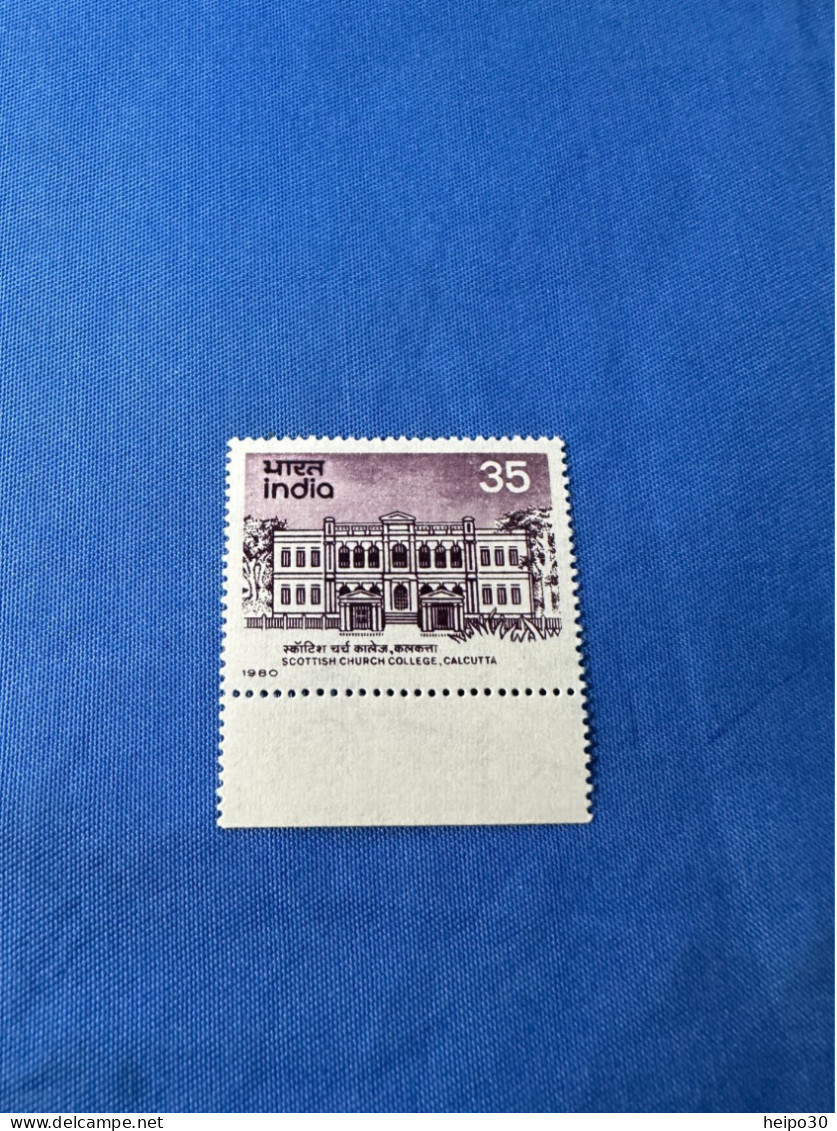 India 1980 Michel 839 Scotish Church College MNH - Neufs