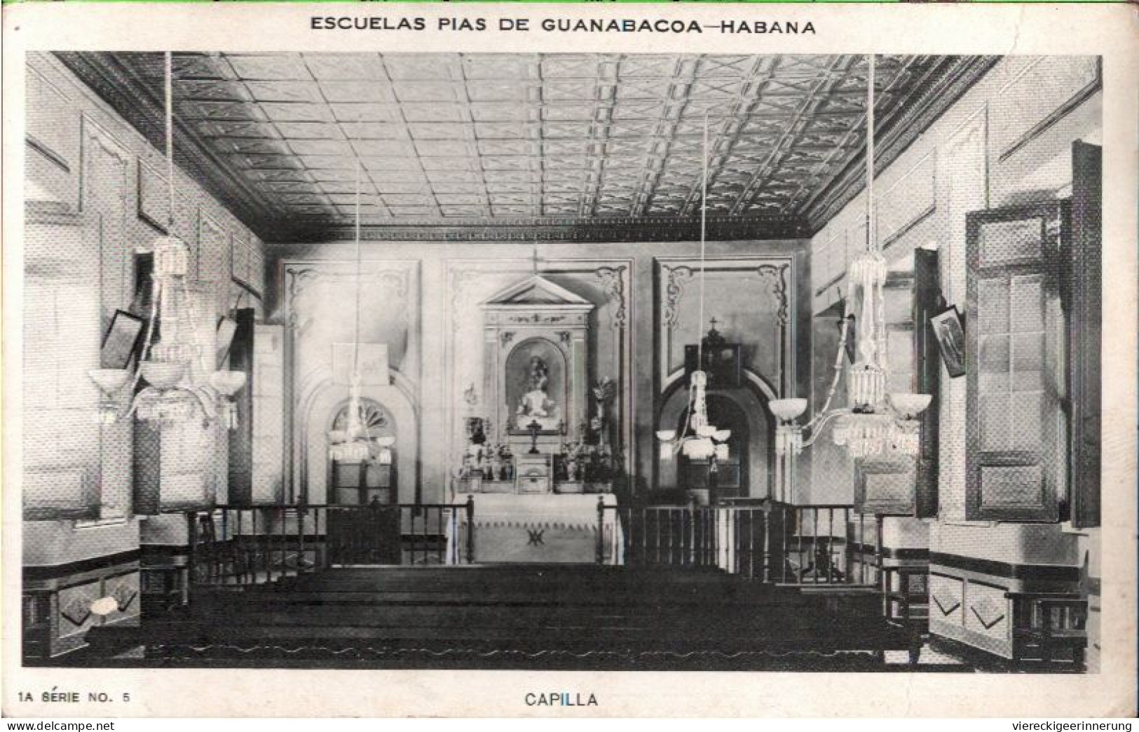 ! Alte Ansichtskarte Kuba, Cuba, Guanabacoa Habana, Church, 1911 - Kuba