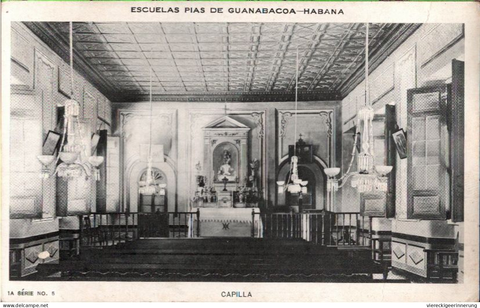 ! Alte Ansichtskarte Kuba, Cuba, Guanabacoa Habana, Church, 1911 - Cuba