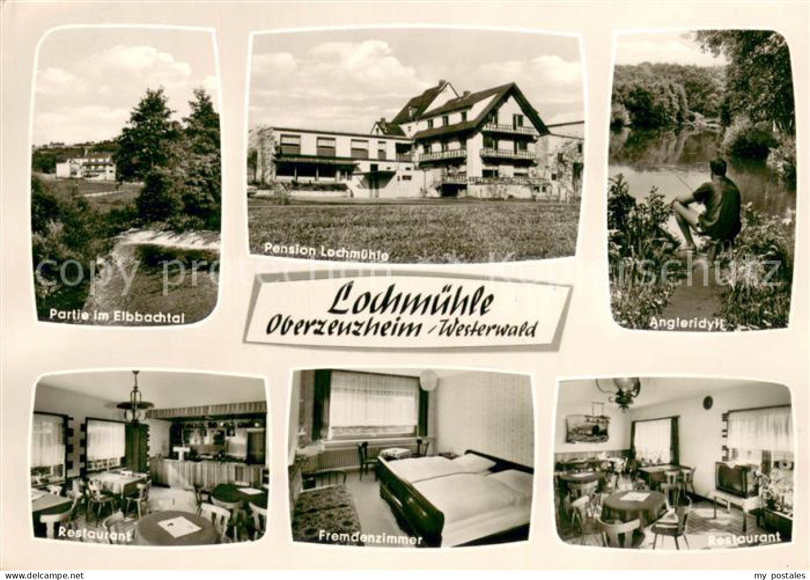 73697264 Oberzeuzheim Pension Lochmuehle Restaurant Fremdenzimmer Elbbachtal Ang - Hadamar