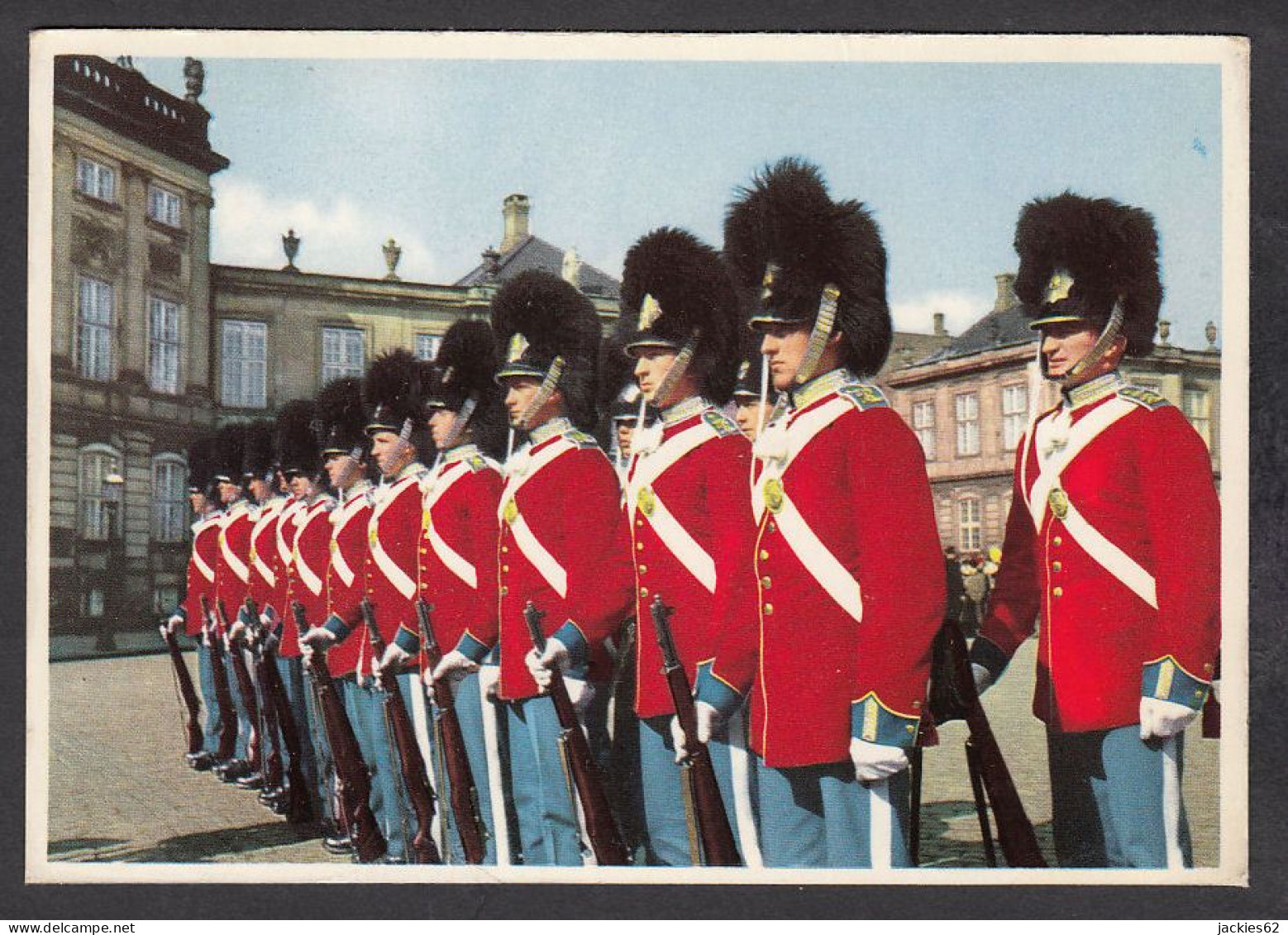 112481/ KØBENHAVN, The Royal Guard At Amalienborg Palace - Danemark