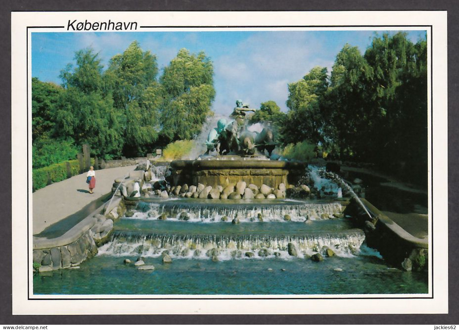112476/ KØBENHAVN, The Gefion Fountain, Gefionspringvandet - Danemark