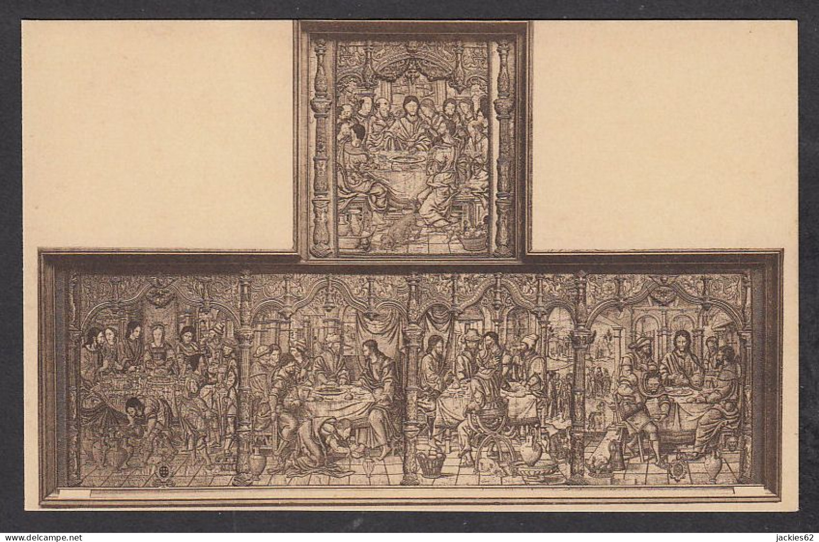 089341/ BRUXELLES, Cinquantenaire, Broderie, *Devantier* D'autel, Or Et De Soie - Museen