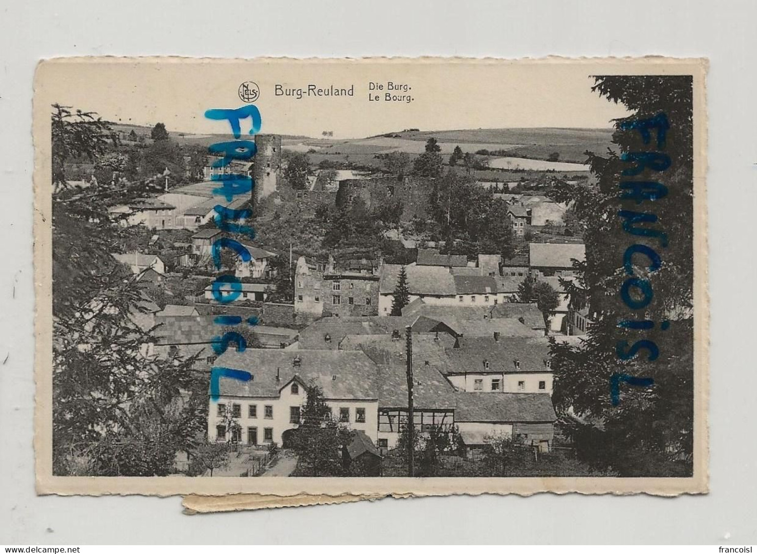 Belgique. Burg-Reuland. Le Bourg. NELS. 1951. Photo A. De Boeck - Burg-Reuland