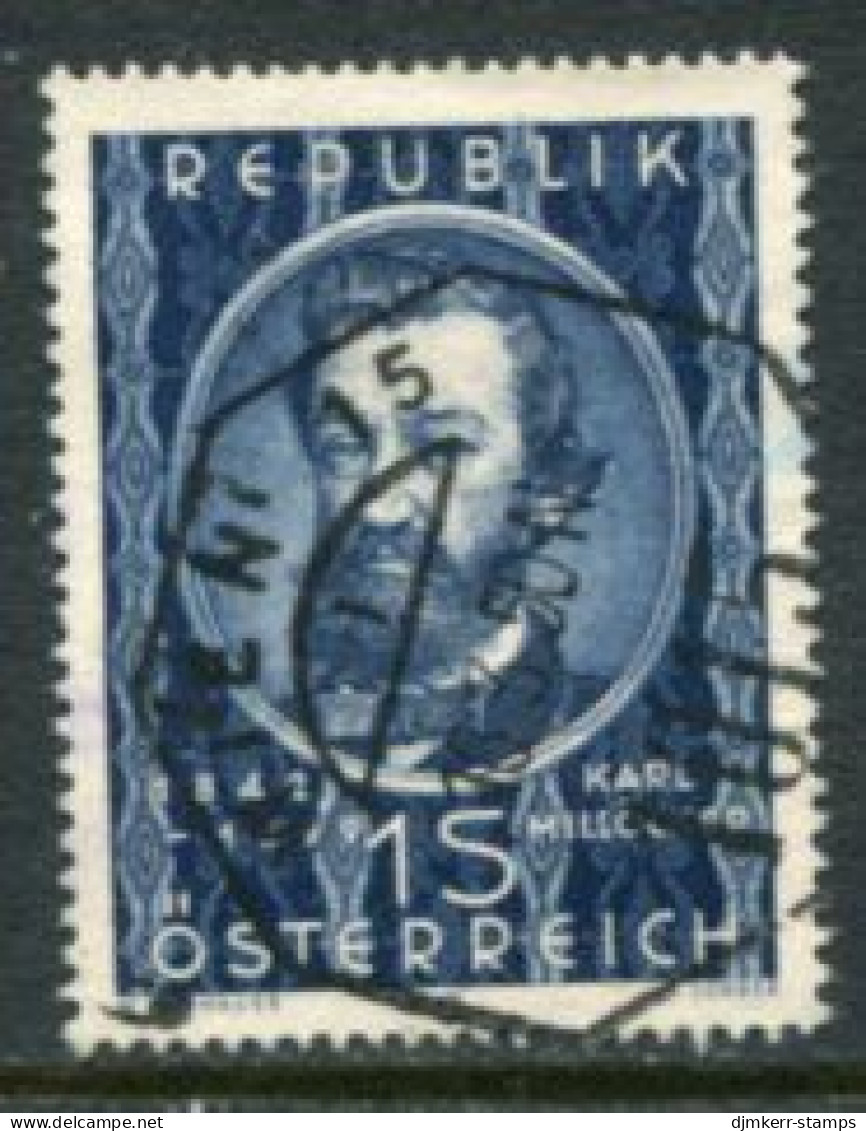 AUSTRIA 1949 Karl Millöcker Used.  Michel 947 - Used Stamps