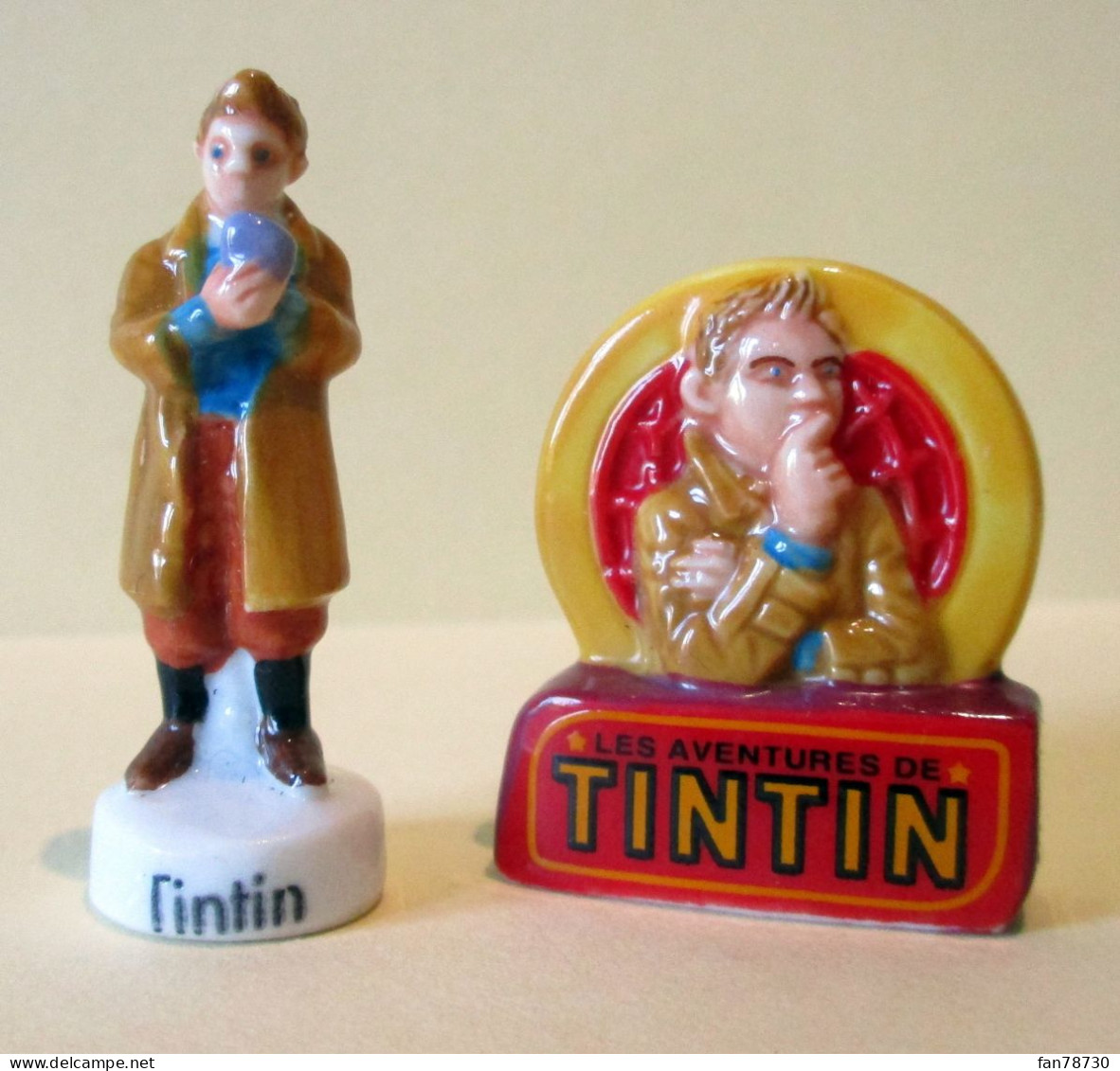Fèves Brillantes - Tintin (les Aventures De) X 2 - 2011 Par Pics - Frais Du Site Déduits - - BD