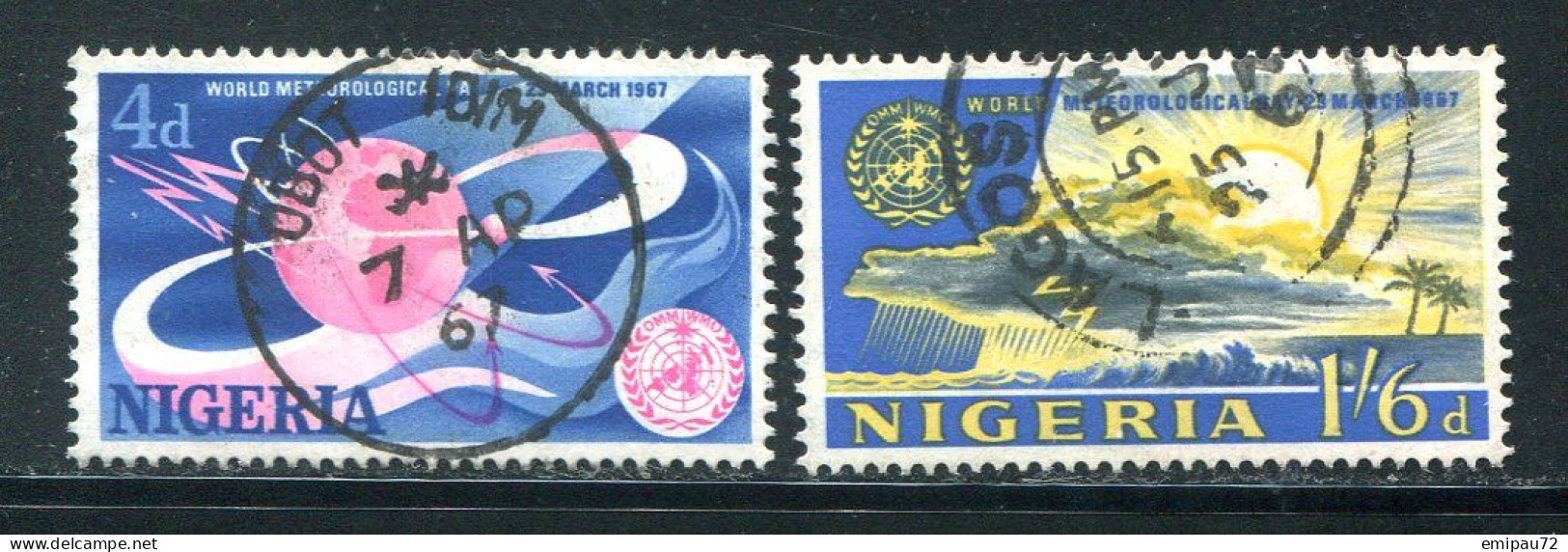 NIGERIA- Y&T N°208 Et 209- Oblitérés - Nigeria (1961-...)