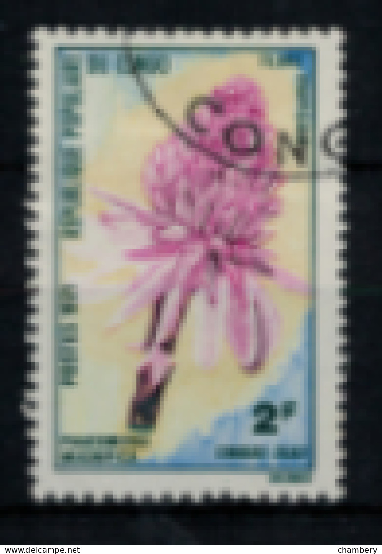 Congo Brazzaville  - Taxe - "Fleur : Phacomeria" - Oblitéré N° 47 De 1971 - Oblitérés