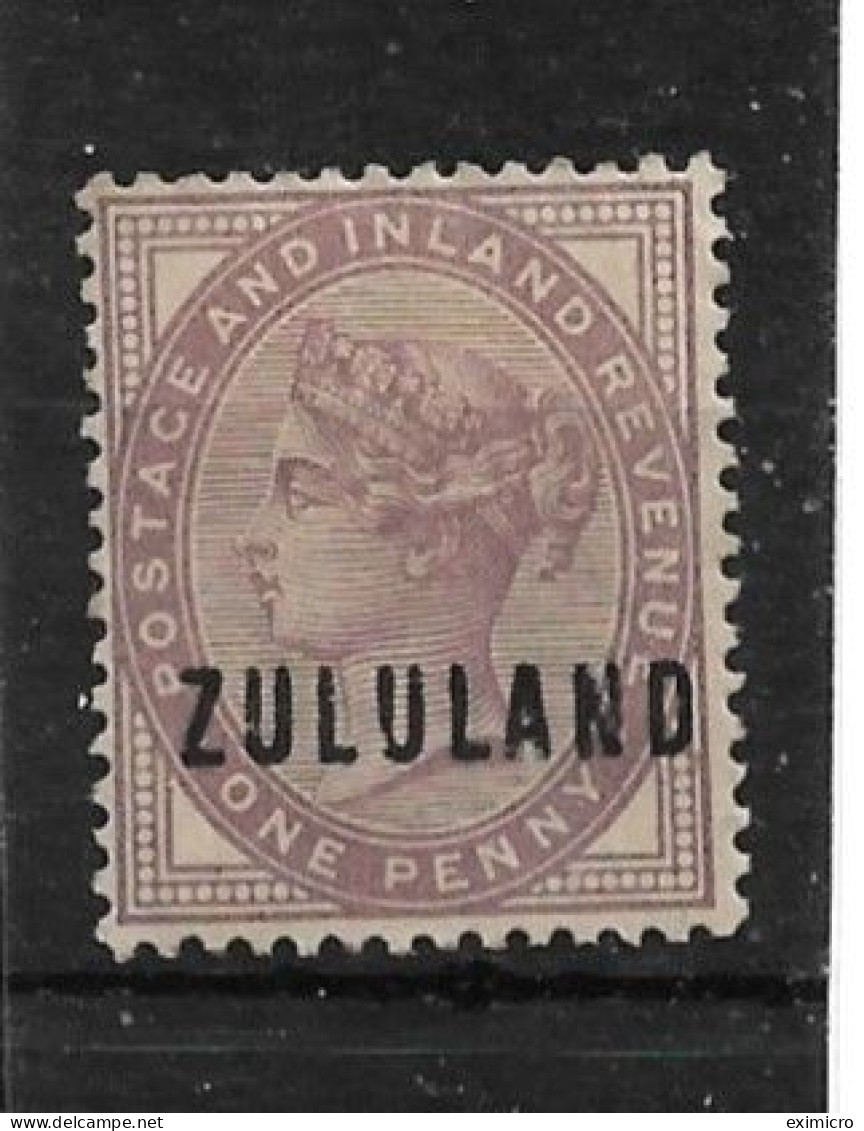 ZULULAND 1888 1d SG 2 MOUNTED MINT Cat £28 - Zululand (1888-1902)