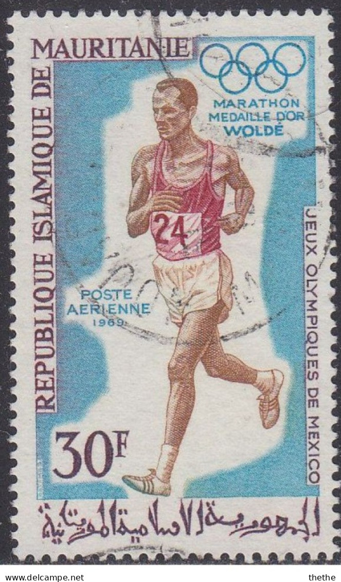 MAURITANIE - Médaille D'or Aux Jeux Olympiques De Mexico - Wolde (Marathon) - Verano 1968: México
