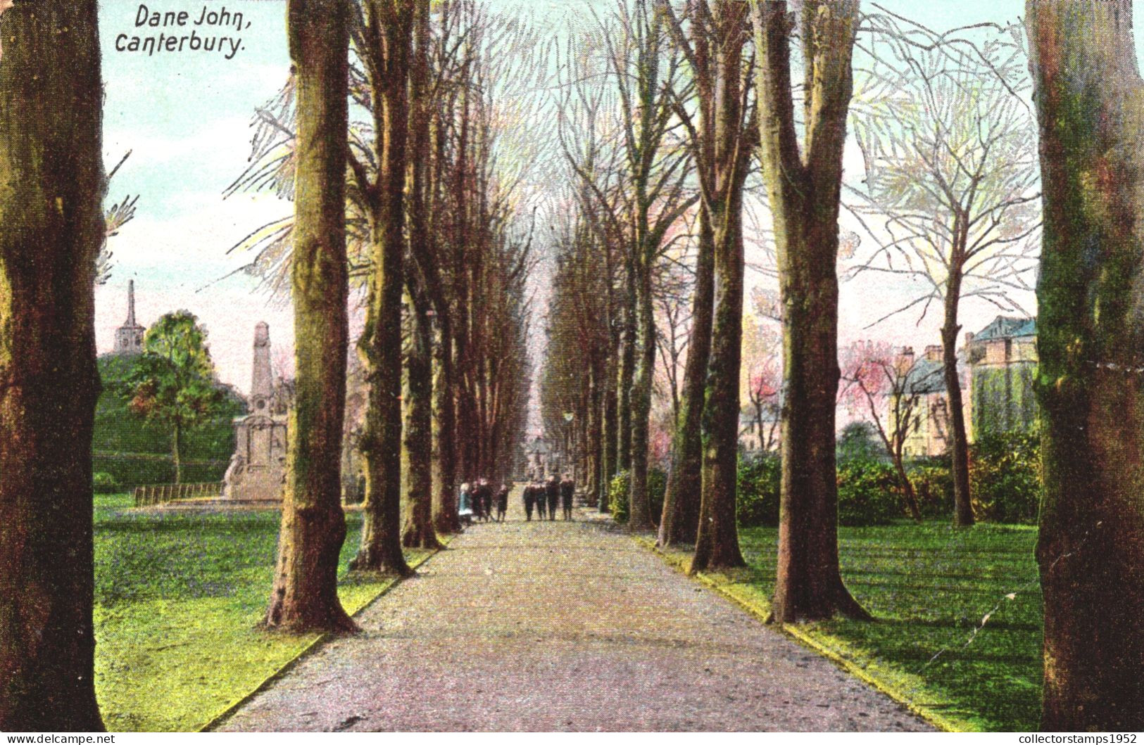 CANTERBURY, KENT, MONUMENT, ARCHITECTURE, PARK, ENGLAND, UNITED KINGDOM, POSTCARD - Canterbury