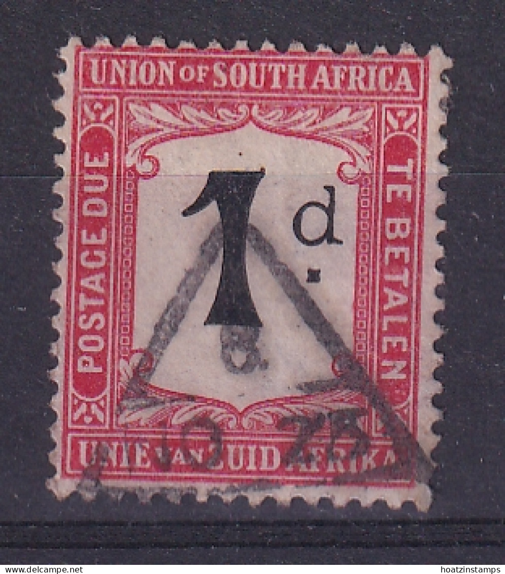 South Africa: 1914/22   Postage Due    SG D2    1d          Used - Portomarken