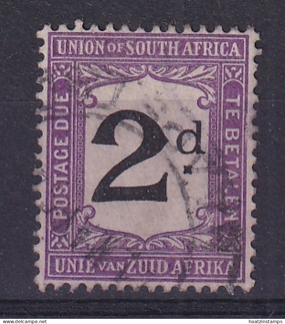 South Africa: 1914/22   Postage Due    SG D3a    2d   Black & Bright Violet       Used - Segnatasse