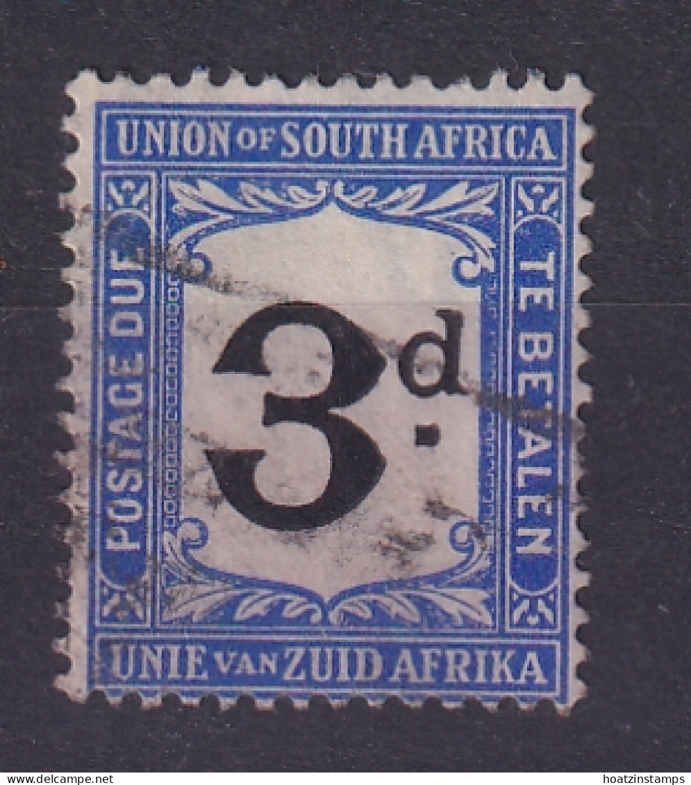 South Africa: 1914/22   Postage Due    SG D4    3d          Used - Portomarken