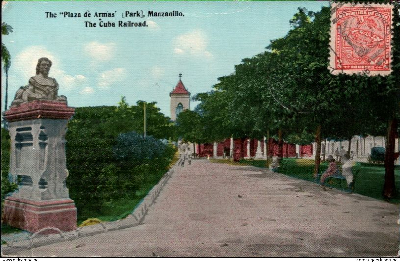 ! Alte Ansichtskarte Kuba, Cuba, Manzanillo - Cuba