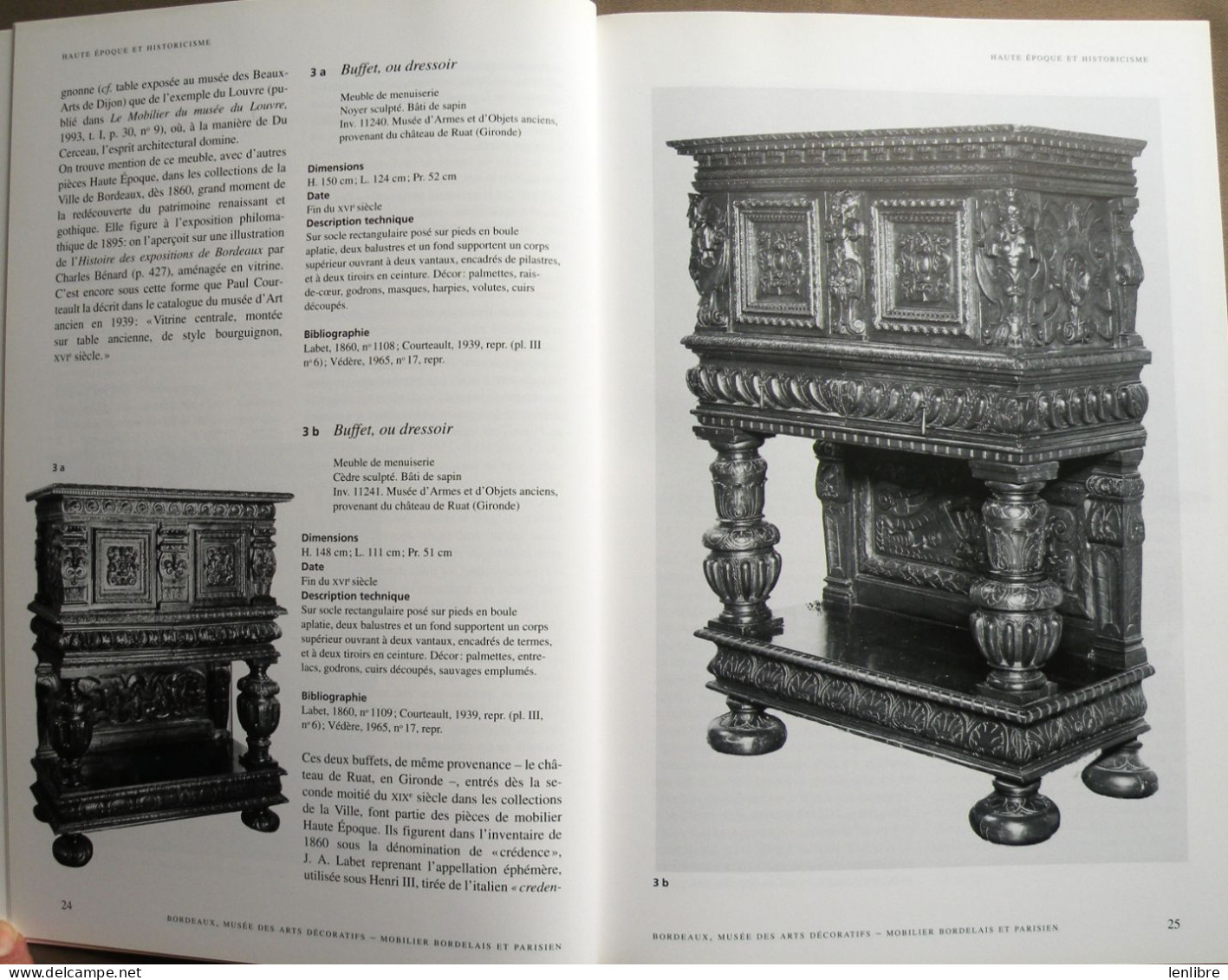 MOBILIER BORDELAIS Et PARISIEN. Bordeaux. Musée Des Arts Décoratifs. Ed. R.M.N. 1997. - Aquitaine