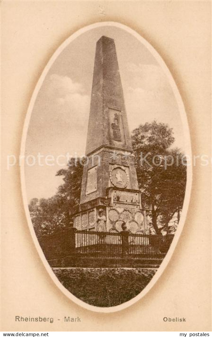 73696269 Rheinsberg Obelisk Rheinsberg - Zechlinerhütte