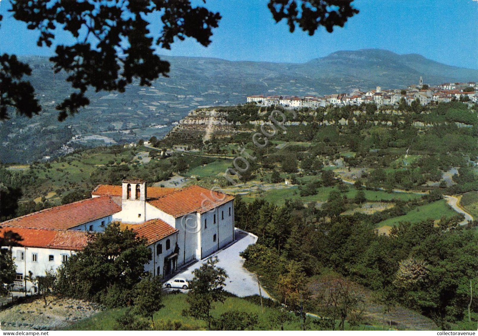 Cartolina Agnone Collegio E Panorama Anni '60 (Isernia) - Isernia