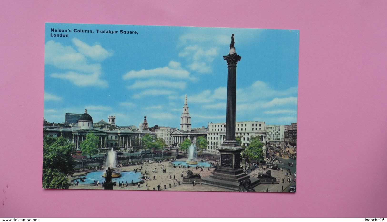 LONDON - TRAFALGAR SQUARE - NELSON'S COLUMN - Trafalgar Square