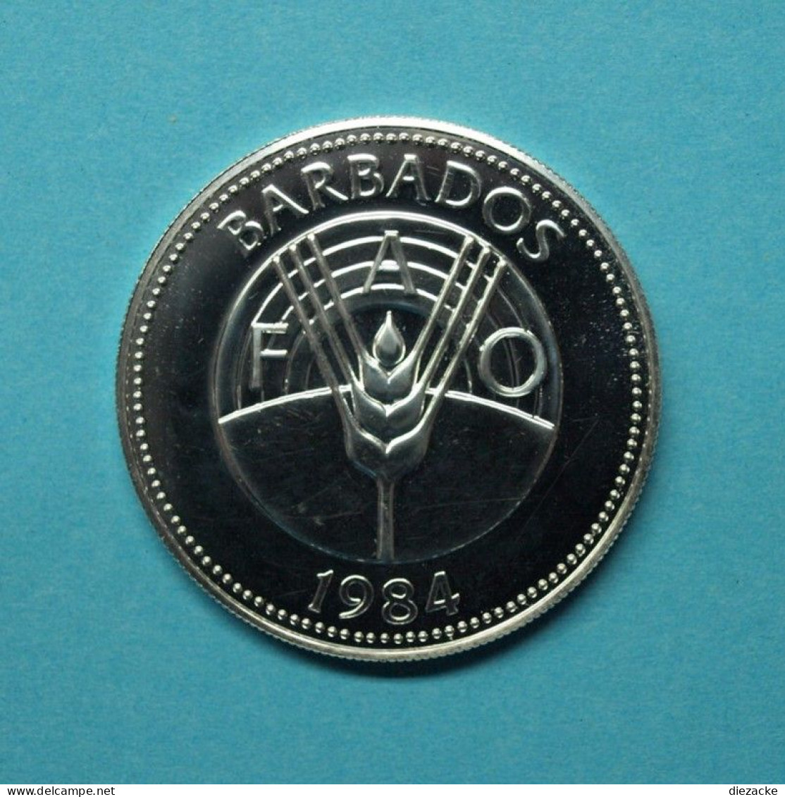 Barbados 1984 50 Dollars FAO ST (M5159 - Other - America