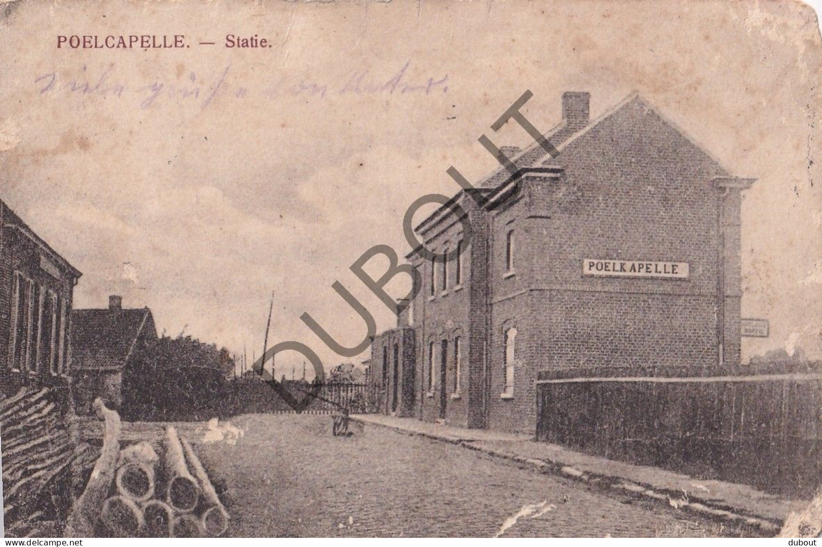 Postkaart - Carte Postale -  Poelkapelle - Statie (C5660) - Langemark-Pölkapelle