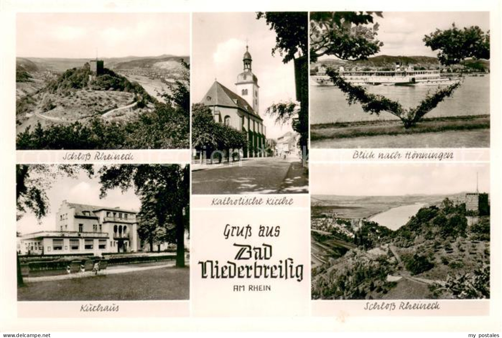 73696103 Bad Niederbreisig Schloss Rheineck Kath Kirche Hoenningen Kurhaus  Bad  - Bad Breisig