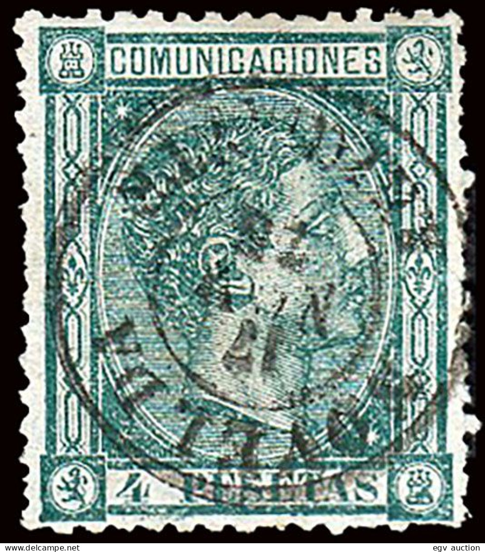 España - Edi O 170 - 4 Pts.- Mat Fech. Tp. II "Novelda" - Muy Buen Centraje - Used Stamps