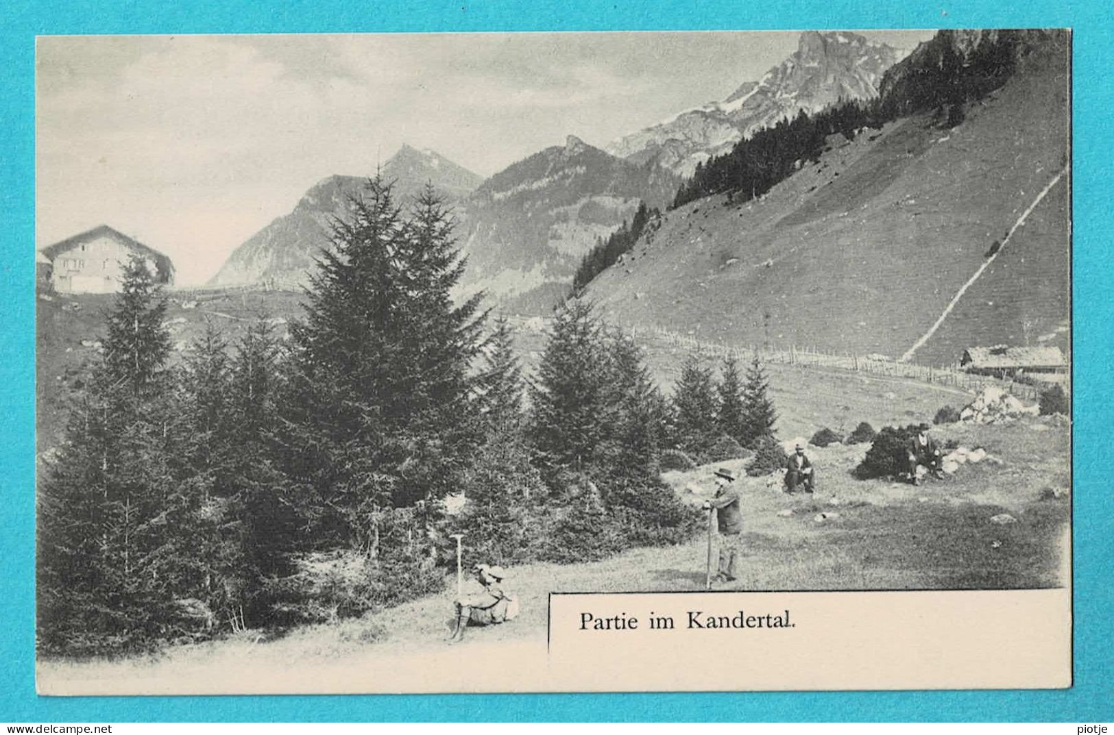 * Kandertal (Bern - Suisse - Schweiz) * Partie Im Kandertal, Vue Générale, Animée, Panorama, Les Alpes, Montagne - Reichenbach Im Kandertal