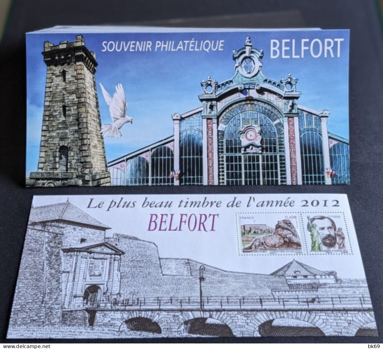 BS 89** Belfort Complet Cote 16€ - Foglietti Commemorativi