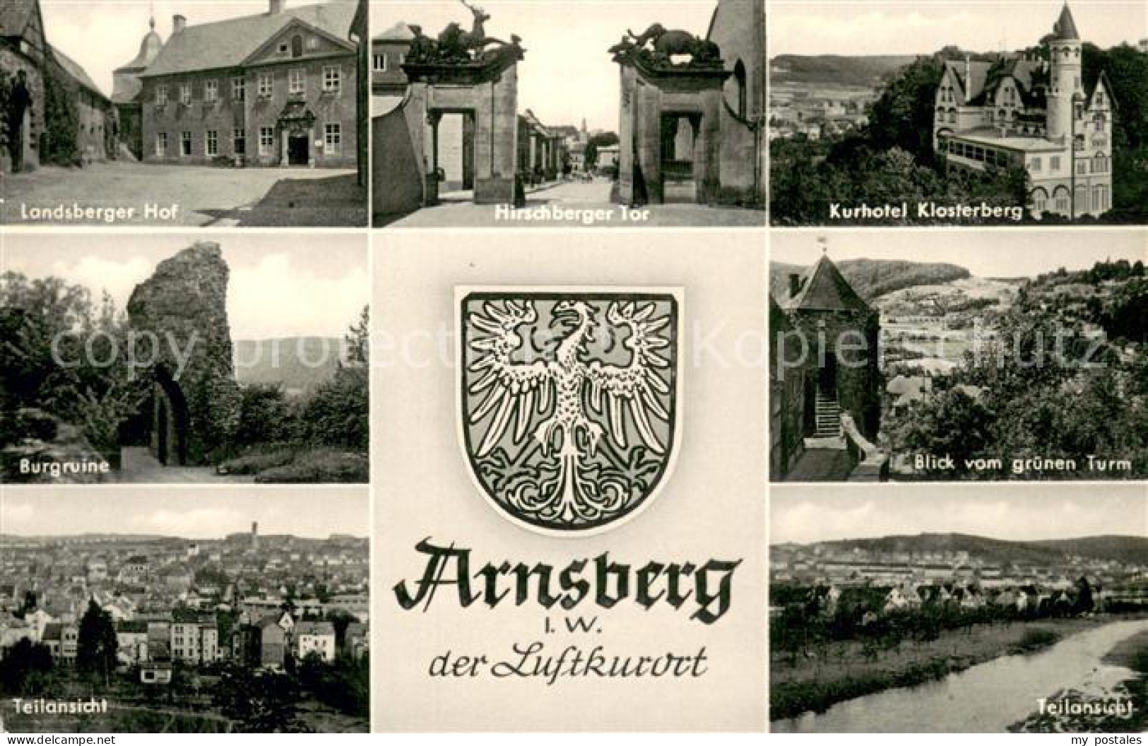 73695539 Arnsberg Westfalen Kurhotel Klosterberg Hirschberger Tor Landsberger Ho - Arnsberg