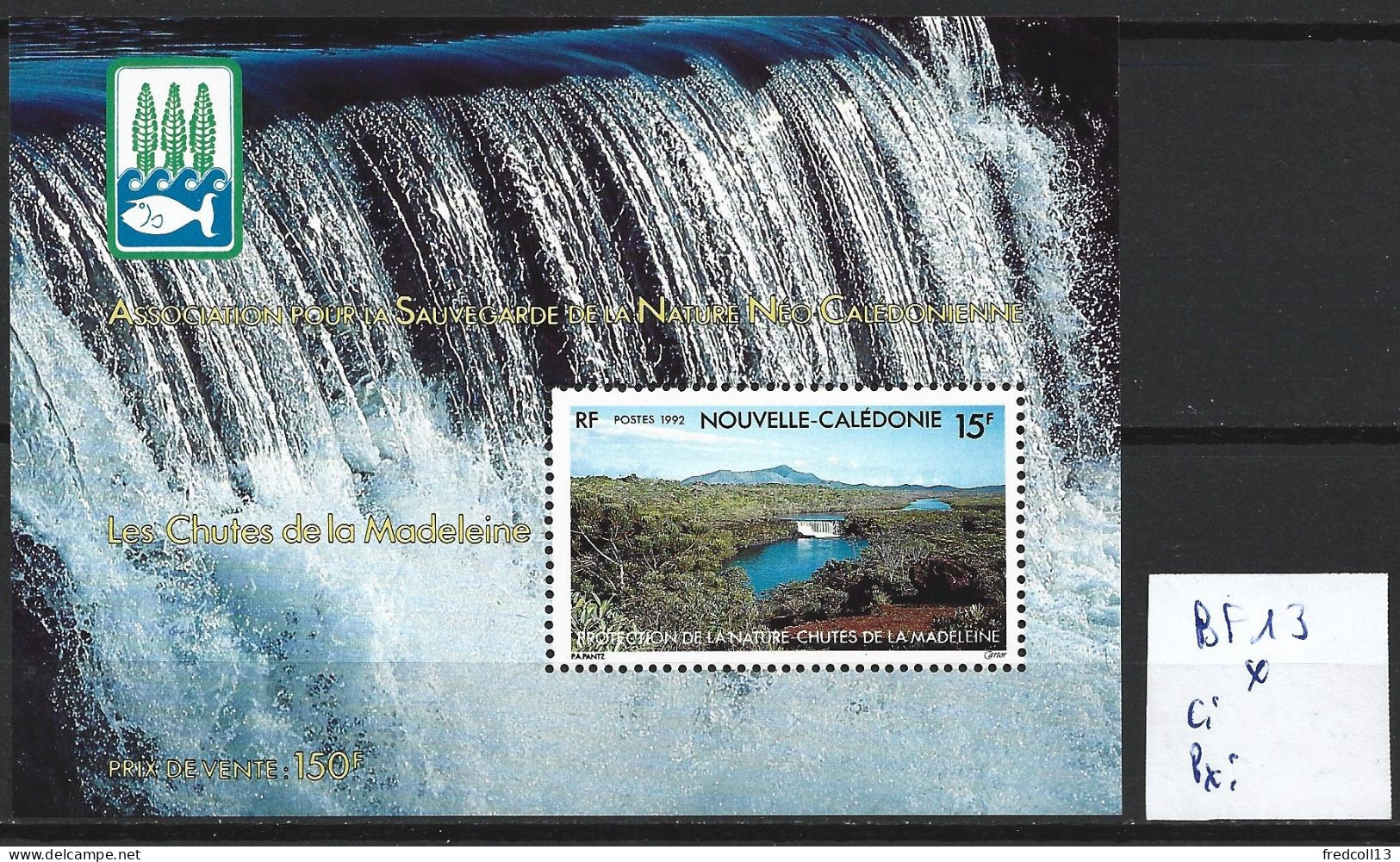 NOUVELLE-CALEDONIE BF 13 * Côte 5 € - Hojas Y Bloques