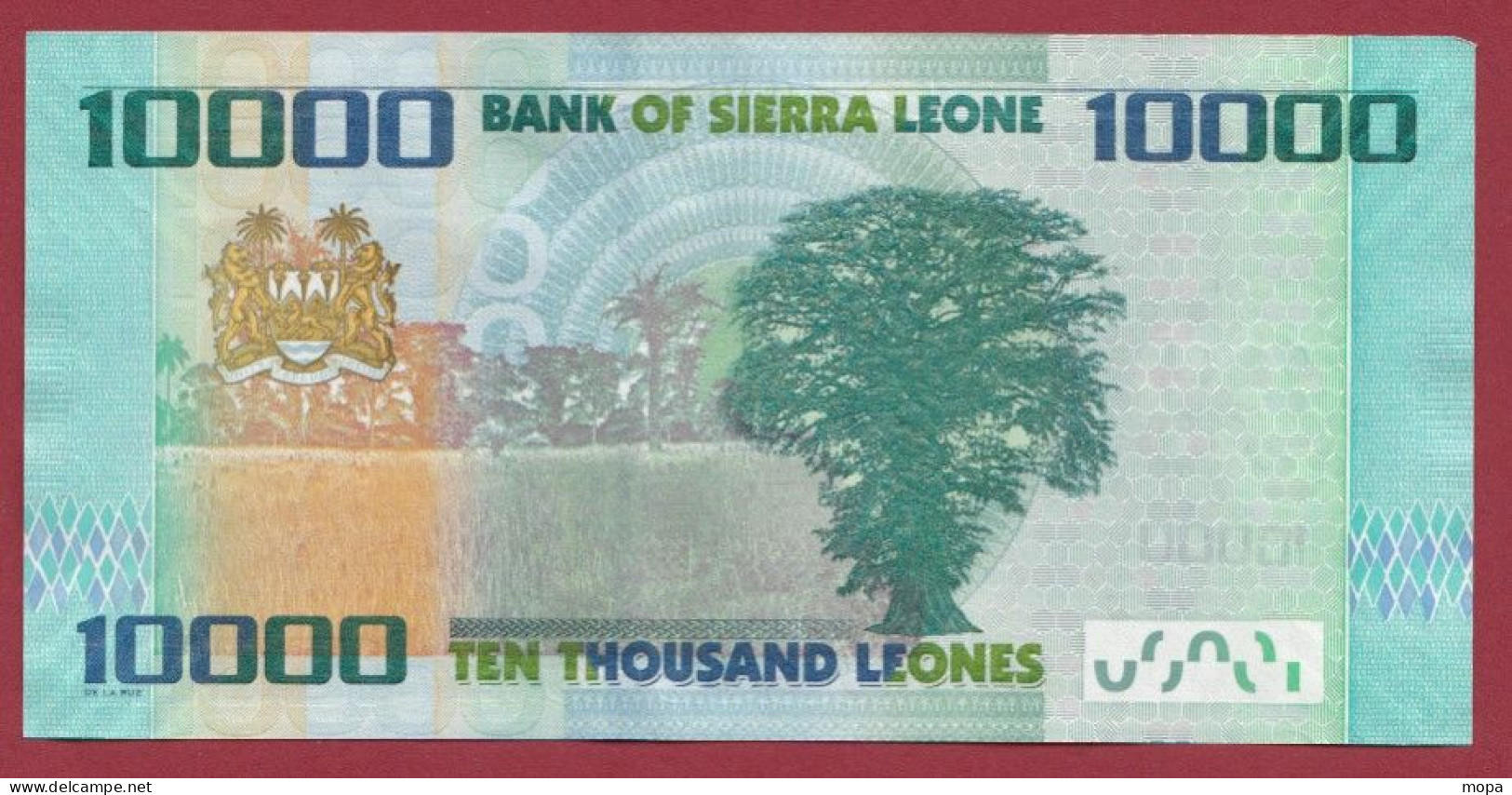 Sierra Leone --10000 Leones 2021---NEUF/UNC-- (106) - Sierra Leona