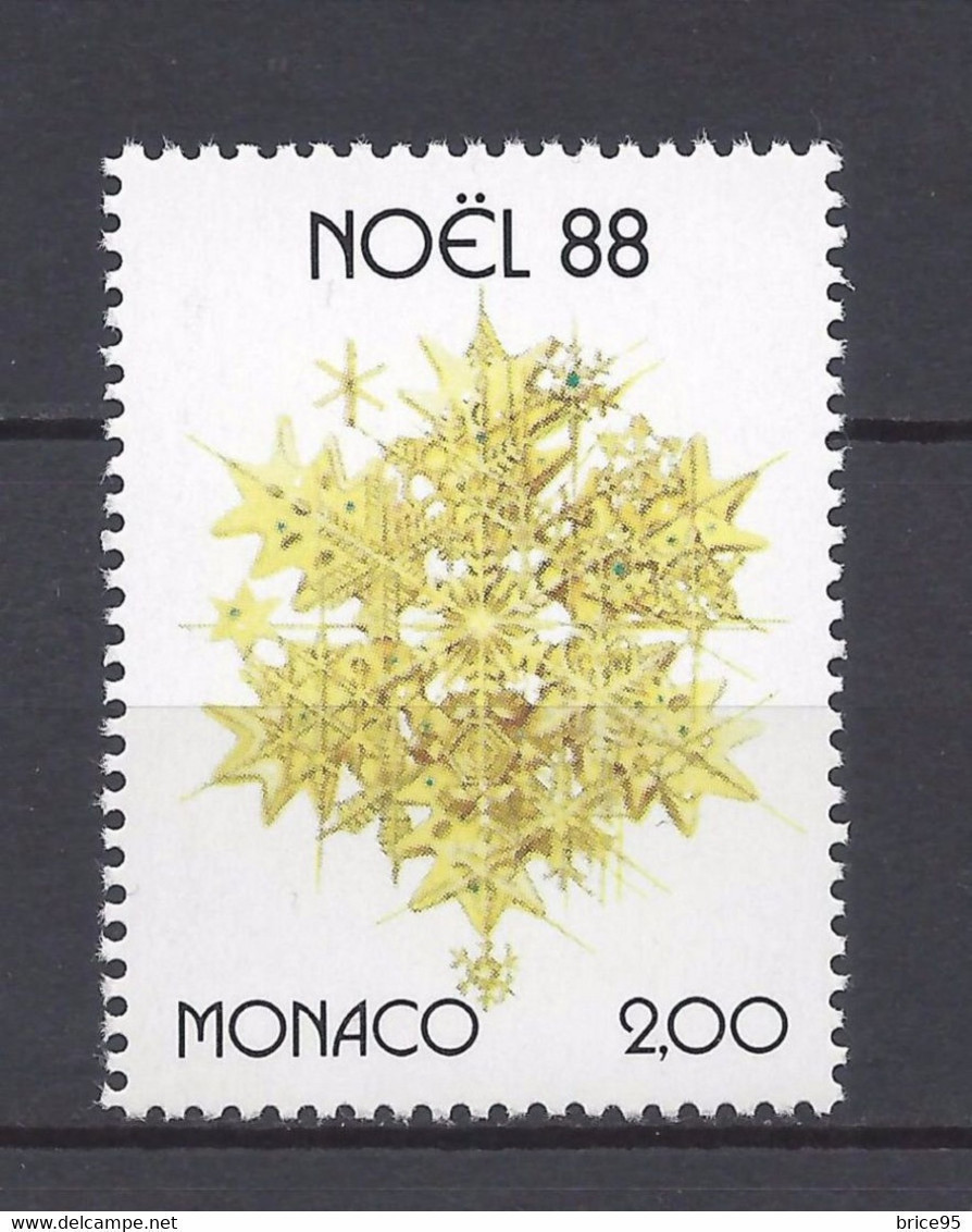 Monaco - YT N° 1662 ** - Neuf Sans Charnière - 1988 - Neufs