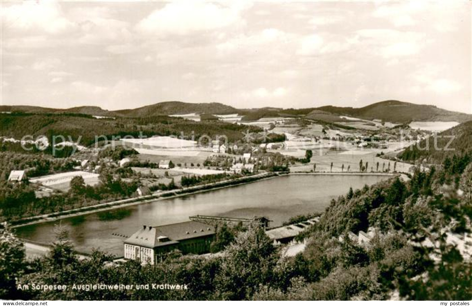 73695322 Sorpesee Sauerland Ausgleichweiher Und Kraftwerk Sorpesee Sauerland - Sundern