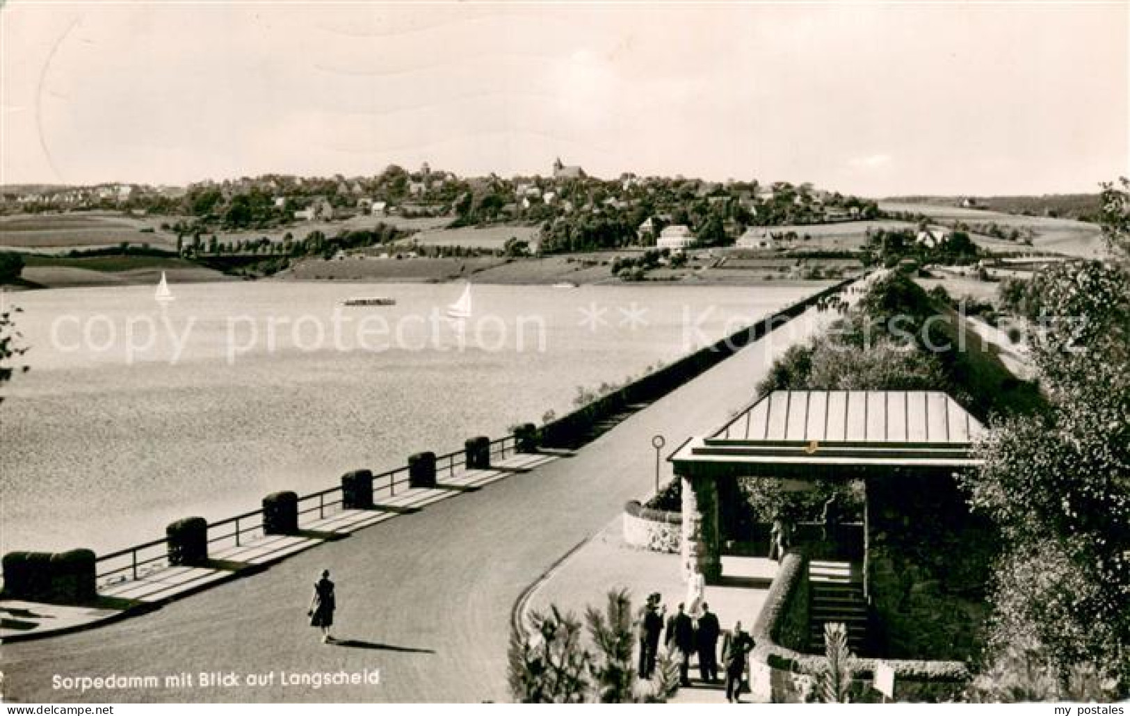 73695320 Langscheid Sorpesee Sorpedamm Panorama Langscheid Sorpesee - Sundern