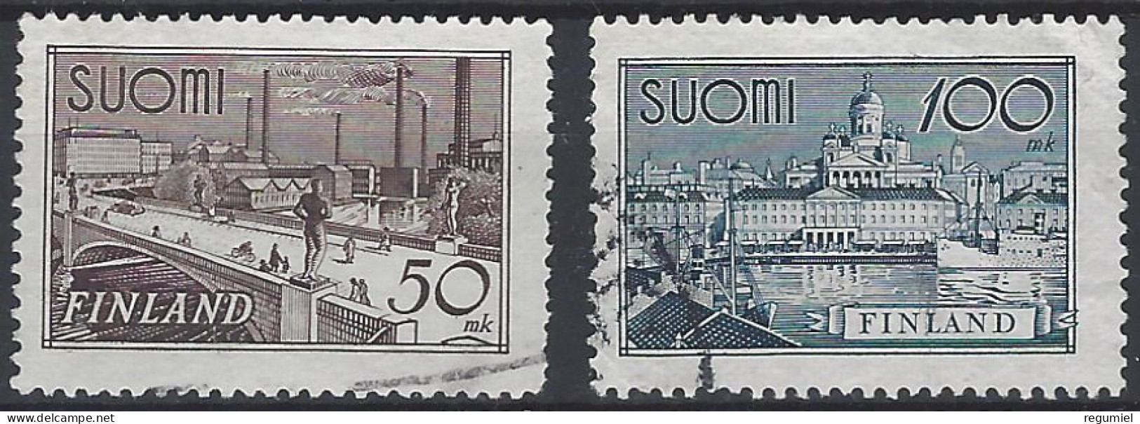 Finlandia U  251/252 (o) Usado.1942 - Used Stamps