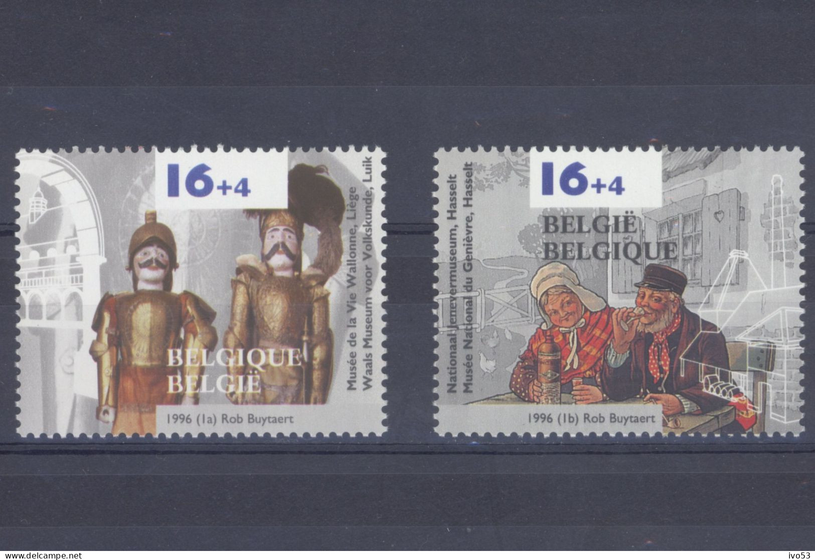 1996 Nr 2624-25** Promotie Van De Filatelie. - Andere & Zonder Classificatie