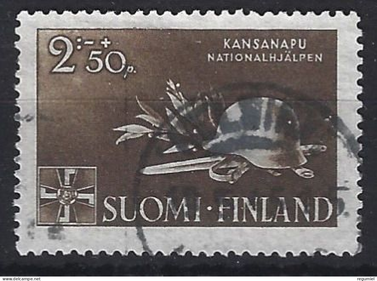 Finlandia U  269 (o) Usado.1943 - Oblitérés