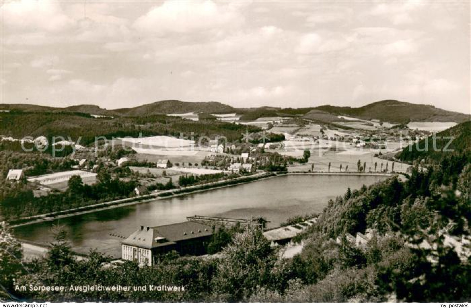 73695245 Hachen Sauerland Sorpesee Ausgleichweiher Und Kraftwerk Hachen Sauerlan - Sundern