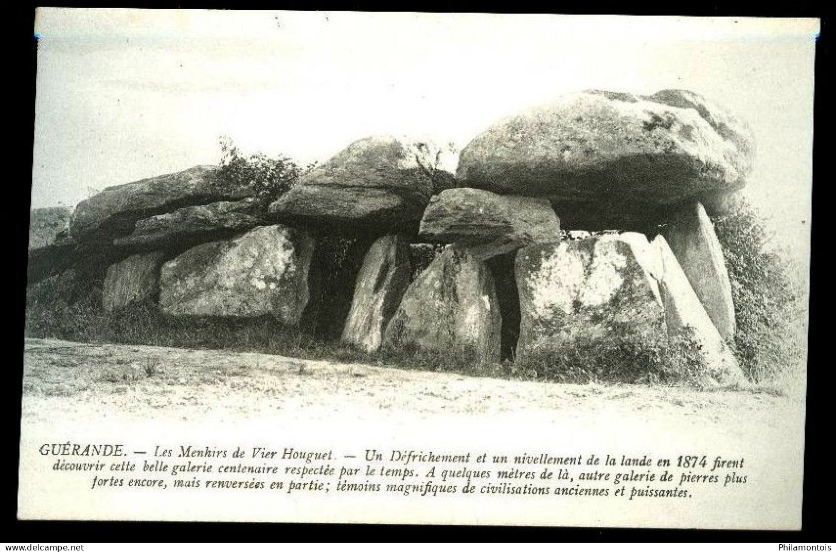 GUERANDE - Les Menhirs De Vier Houguet - Dolmen & Menhire