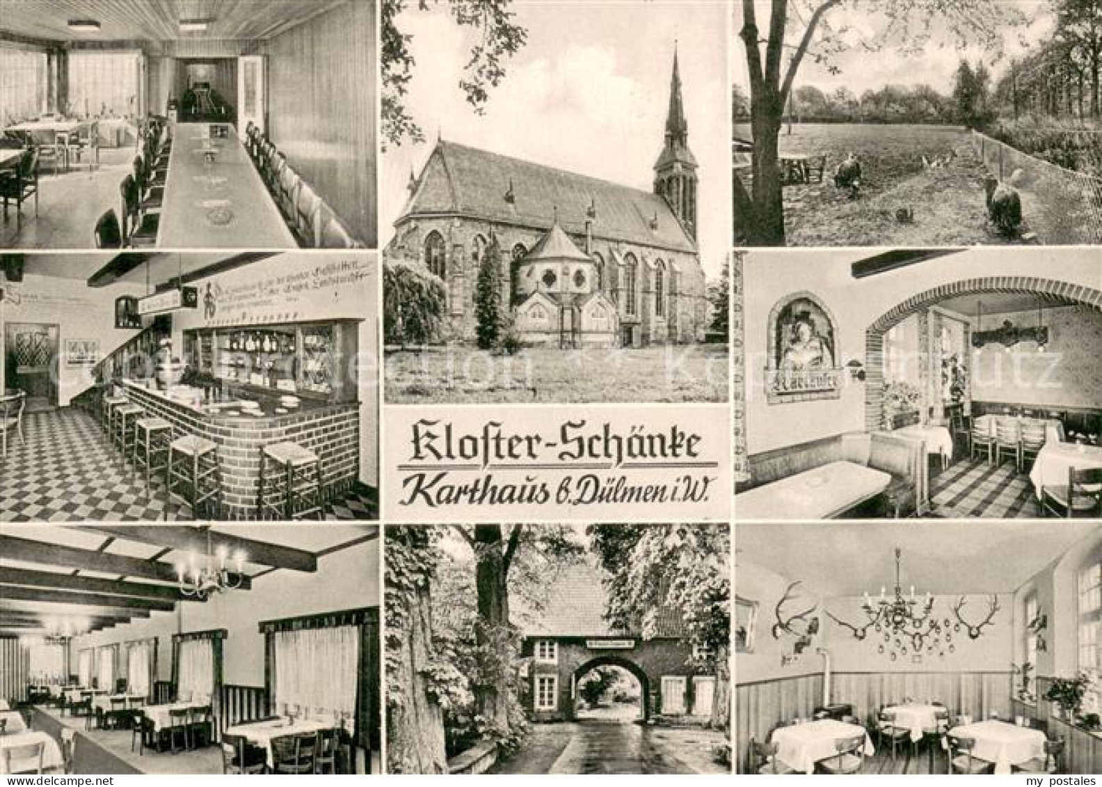 73695179 Duelmen Kloster Schaenke Karthaus Gastraeume Bar  Duelmen - Duelmen