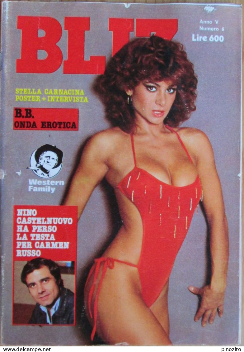 BLIZ 8 1981 Carmen Russo Brigitte Bardot Kelly Marie Maruska Mottlova Stella Carnacina Claudia Cardinale - Televisión