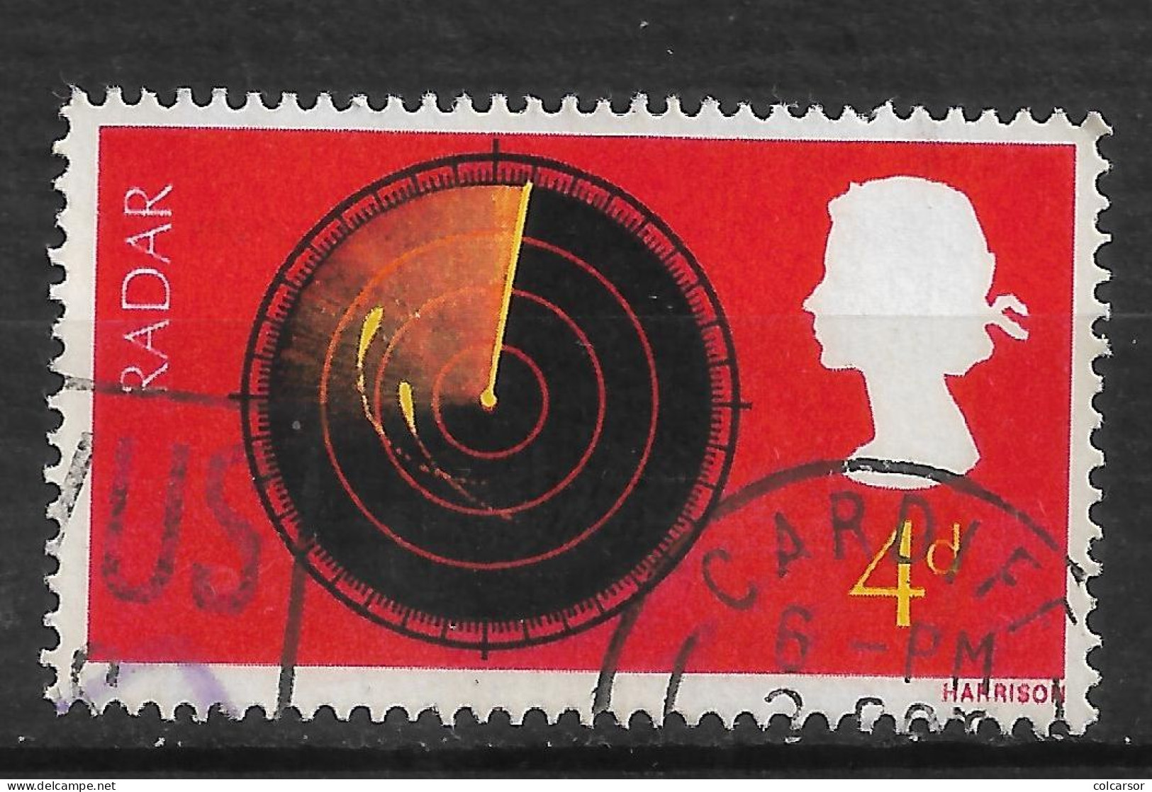 GRANDE  BRETAGNE " N°   495 " RADAR " - Used Stamps