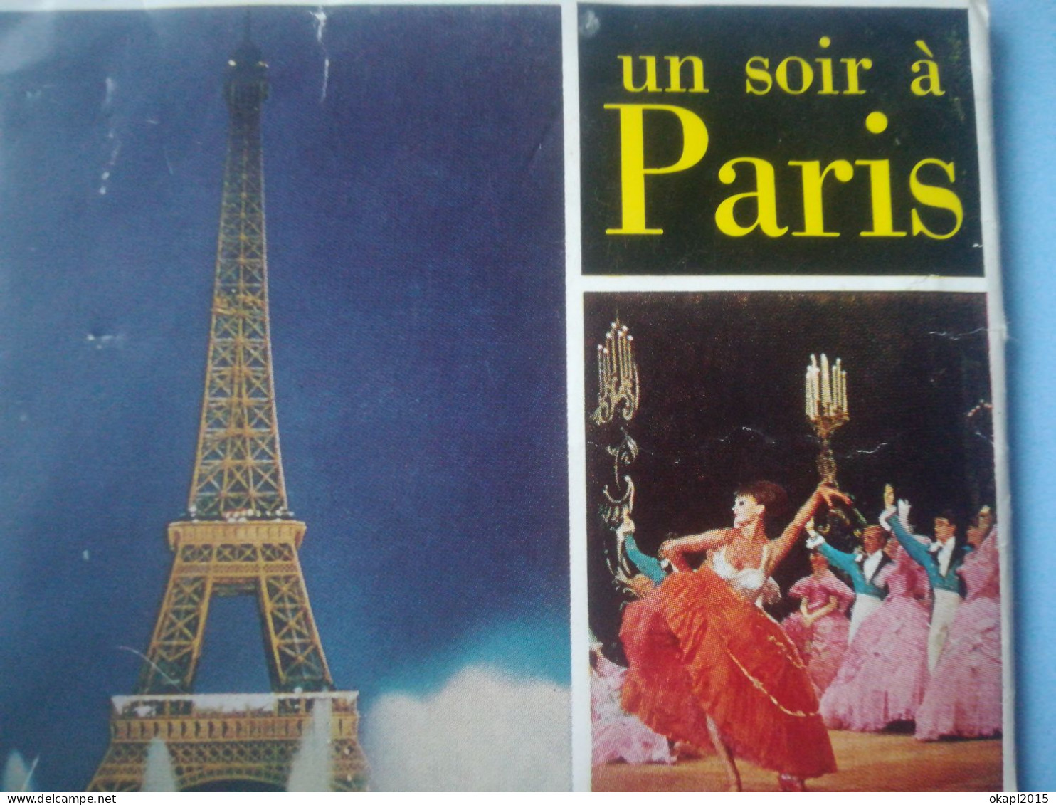 UN SOIR À PARIS NOTRE-DAME CHAMPS-ÉLYSÉES FRANCE 21 VIEW MASTER PHOTO RELIEF - Visionneuses Stéréoscopiques