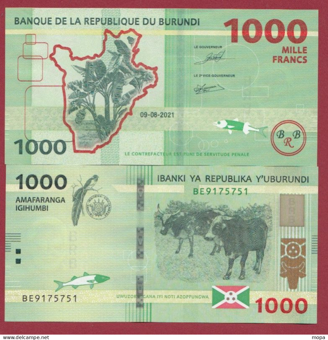 Burundi ---1000 Francs  --09/08/2021---NEUF/UNC-- (116) - Burundi