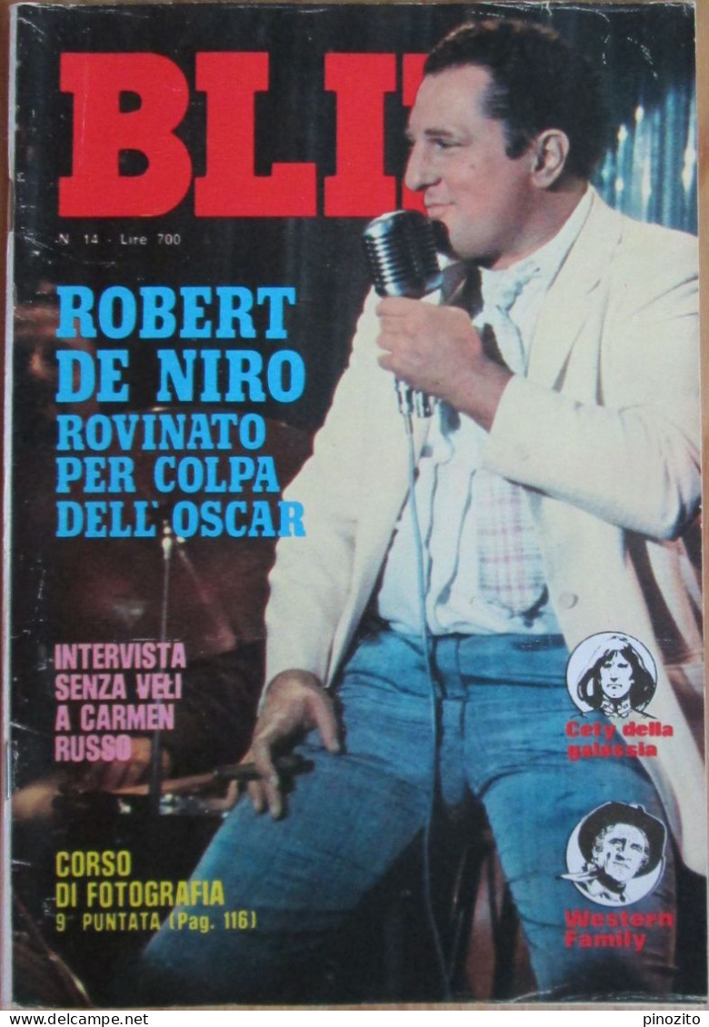 BLIZ 14 1981 Robert De Niro Carmen Russo Queen Charlene Tilton Grace Jones Raquel Welch - Televisione